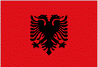albanische Flagge